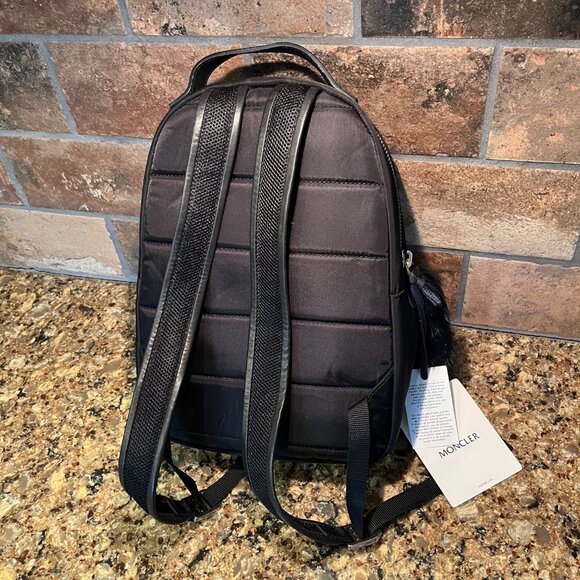 MONCLER Black Nylon Backpack - Picture 9 of 10